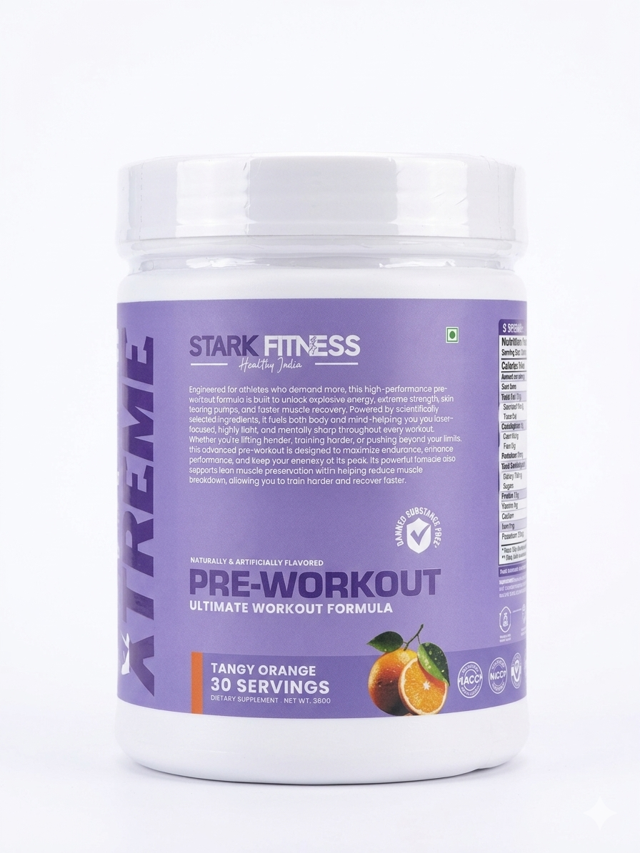 Stark Fitness Tangy Orange High-Performance Pre-Workout